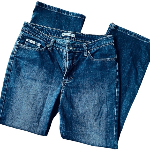 Lee Women Denim Jeans , Lee Boot Cut Denim Jeans , Women Denim Boot Cut Pants - Picture 9 of 10